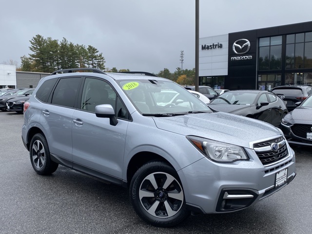 Pre-owned 2018 Subaru Forester 2.5i Premium 4d Sport Utility In Raynham 